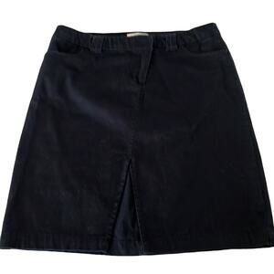 Xhilaration Juniors Size 7 Black Casual A-Line Skirt Business Office